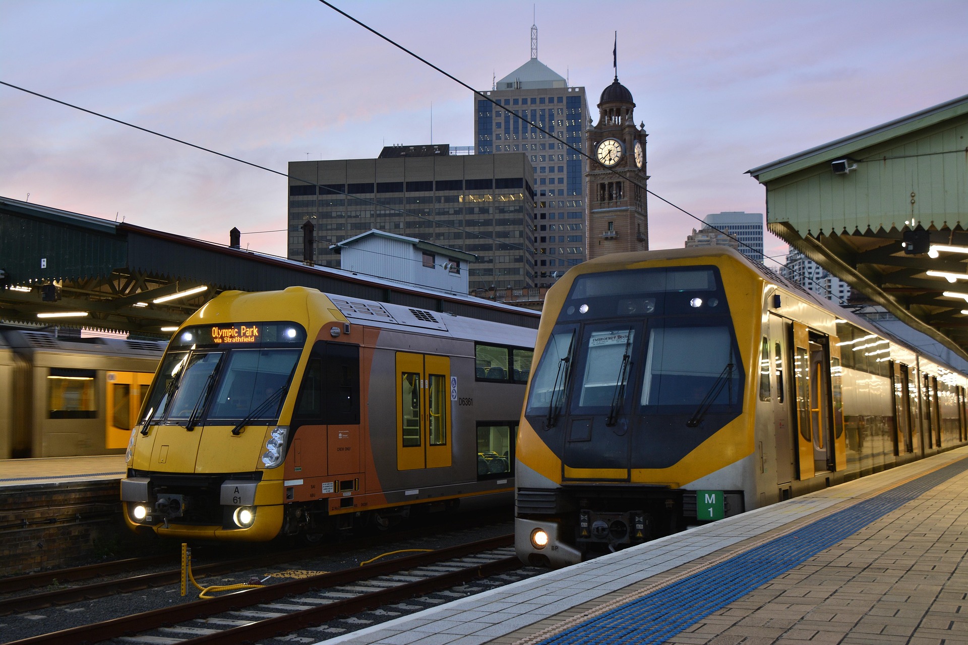 Trains in Sydney